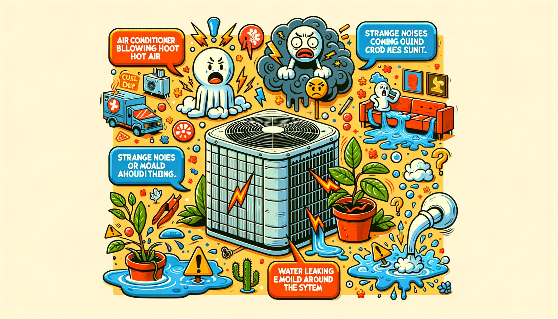 Warning Signs Your Air Conditioner Needs Repair Urgently